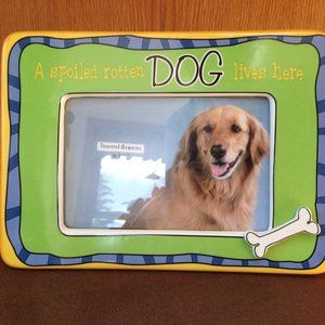 Ceramic picture frame for a 4x6 picture, new